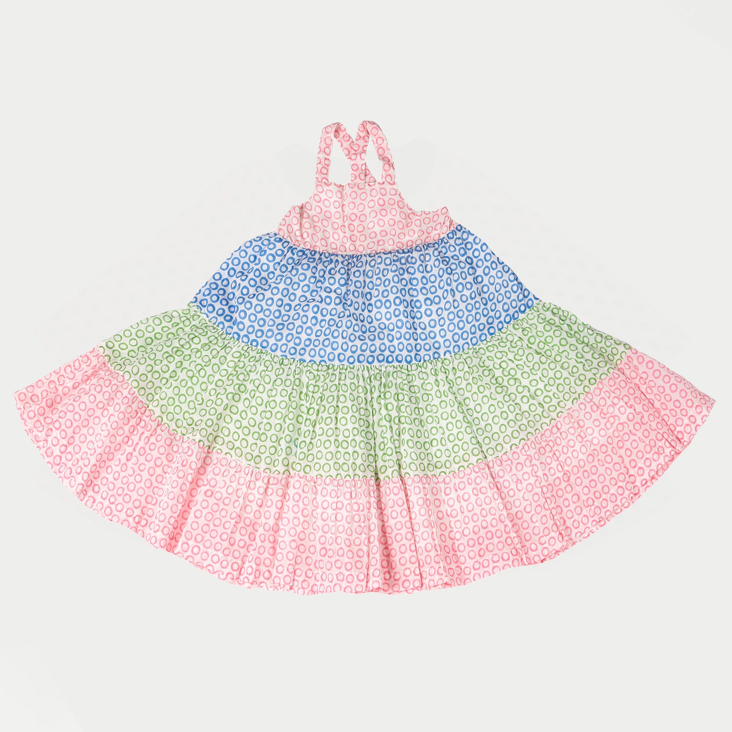 MARIBELLE _ MULTI CIRCLE _MAXI DRESS