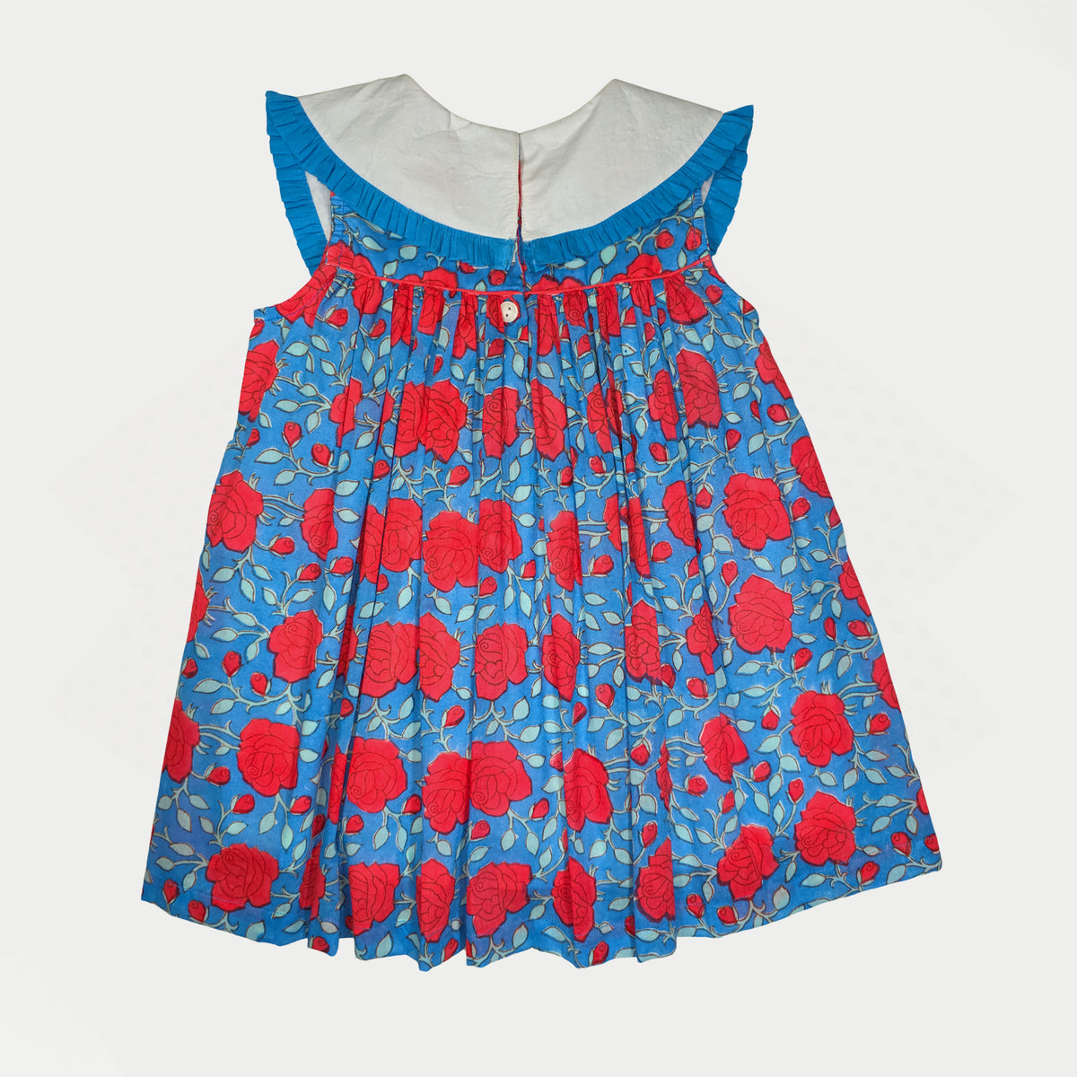 Viviana_Blood orange floral print