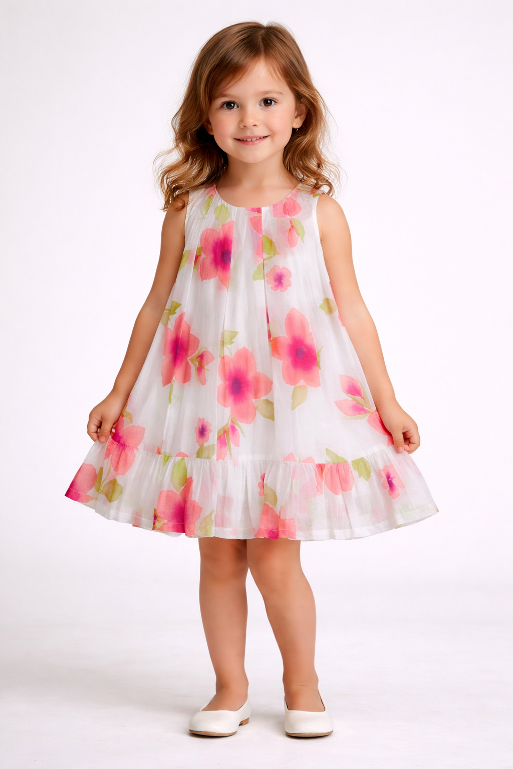 Fia_Tropical print - Hand painted