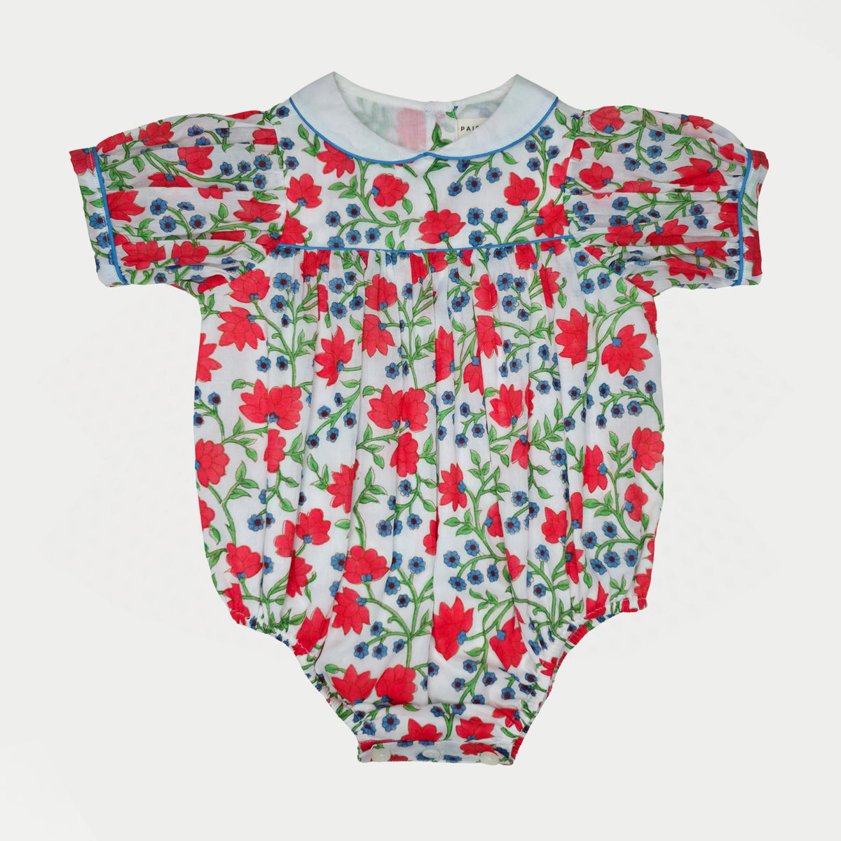 Solana romper_ Orange Cosmos