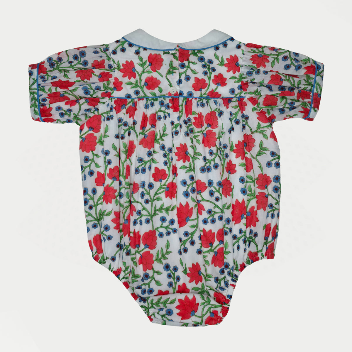 Solana romper_ Orange Cosmos