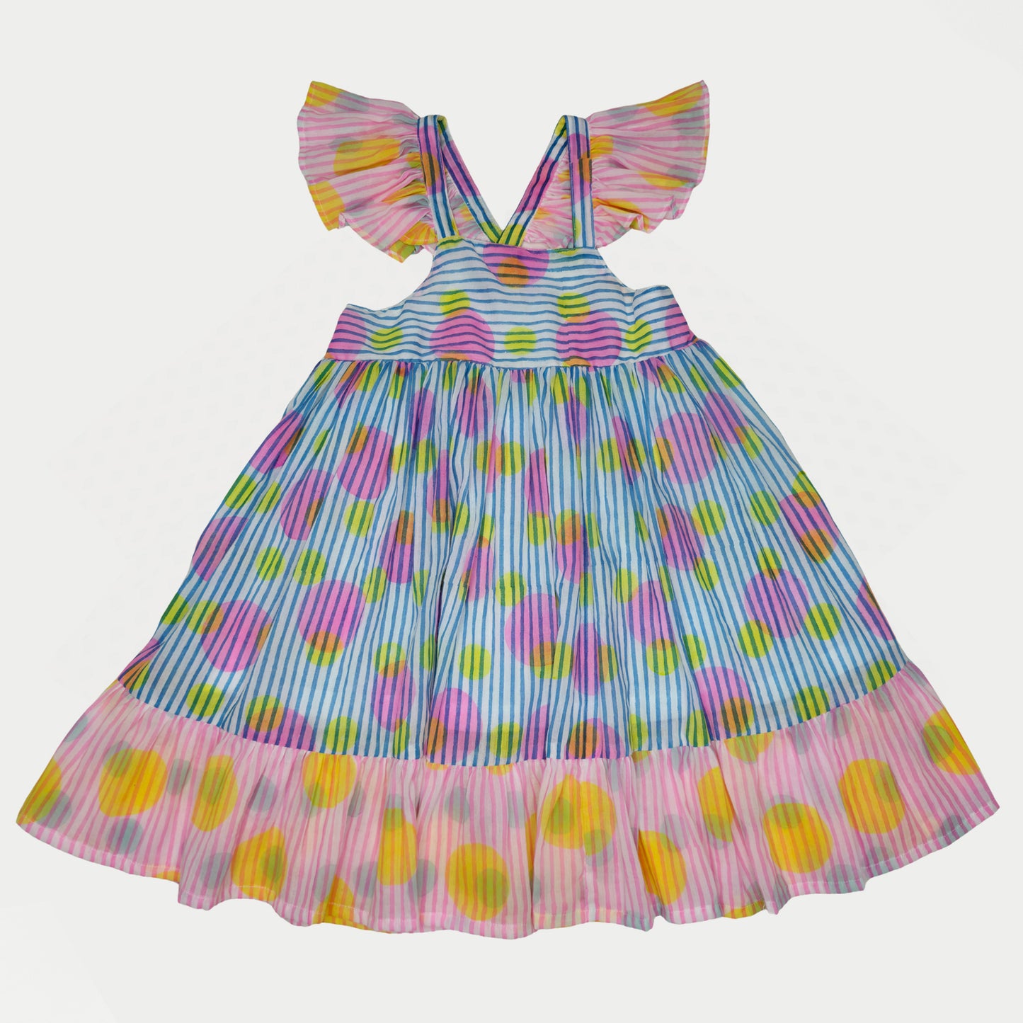 Abby_Blue geometric funk print