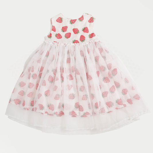 Julia_Red strawberry print